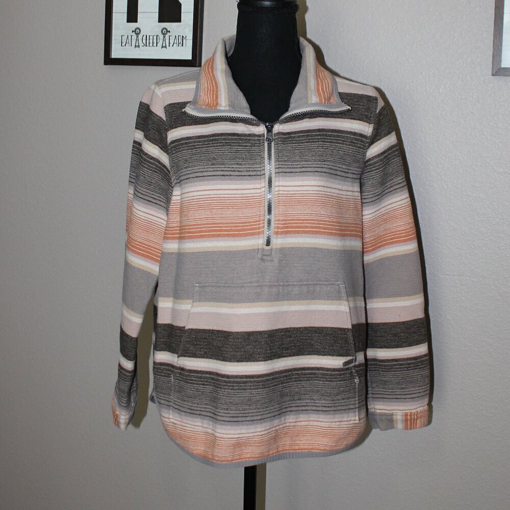 Woolrich 100% Cotton Baja Style Pullover Size Medium